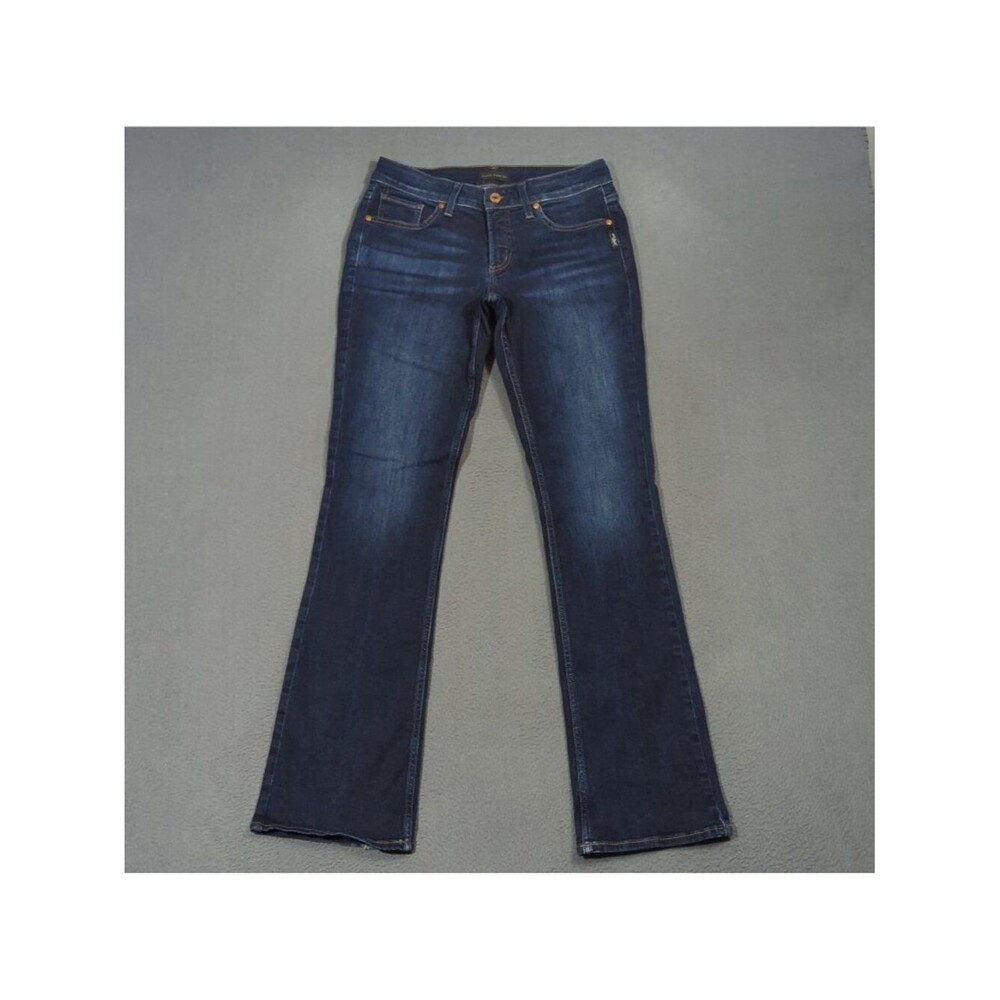 Silver Jeans Women's 28x33 Blue Suki Slim Boot Denim